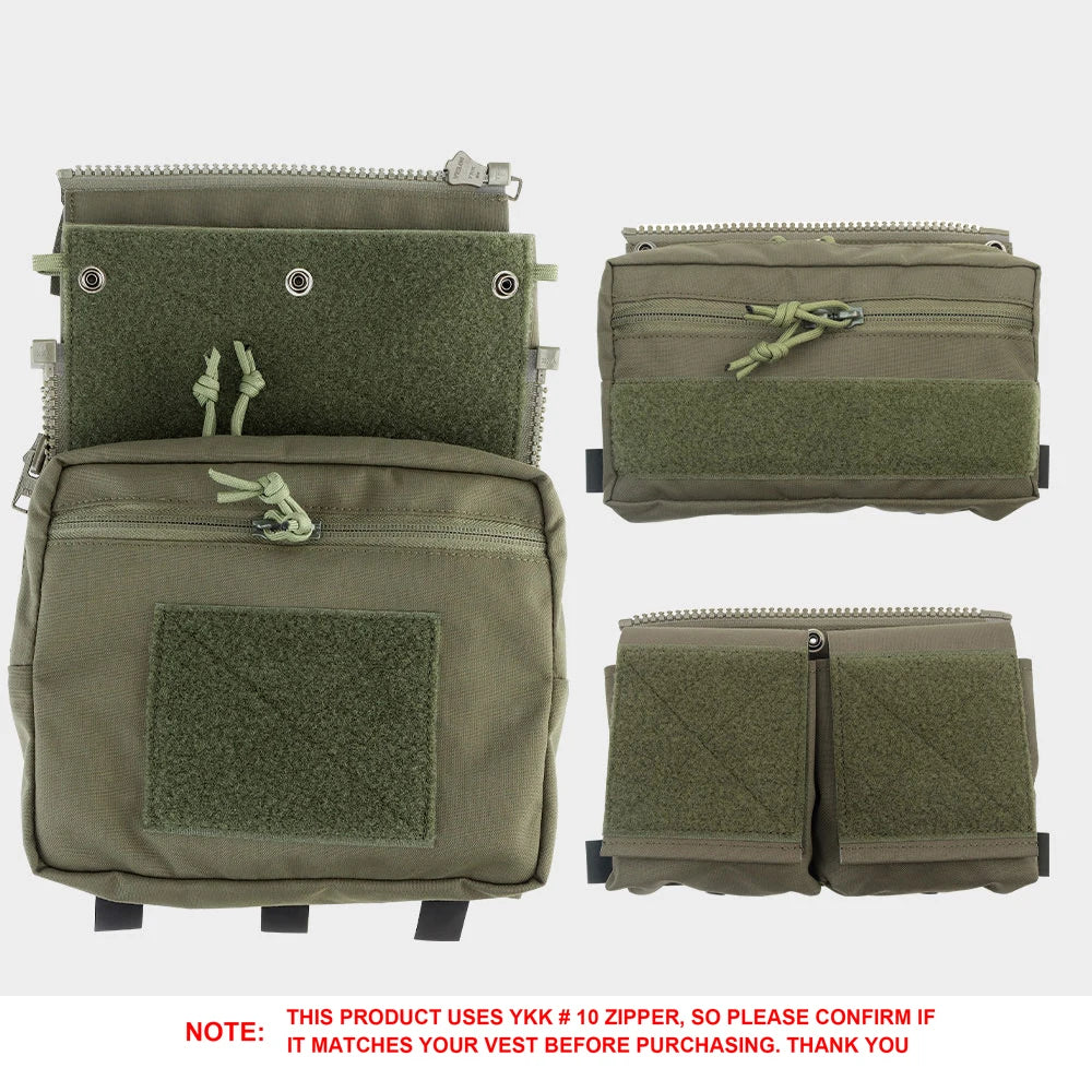 LV119 Tactical Vest Back Panel Spiritus Systems Hunting Combat Airsoft Plate Carrier Storage Pouch Assault Vest Expansion Gear