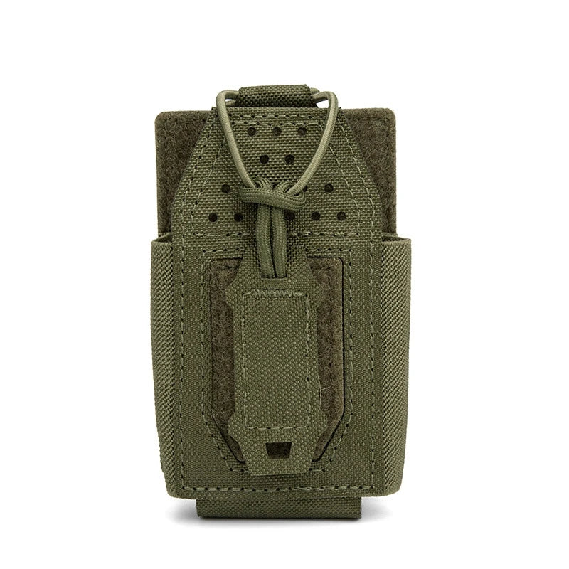 Tactical Mini Radio Pouch Hunting Molle Walkie-talkie Interphone Pouch Duty Tactical Torch Tool Pouch