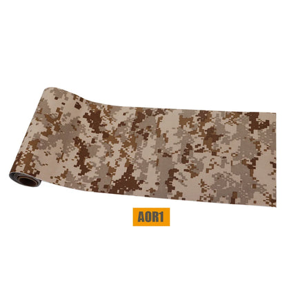 Tactical Self-Adhesive Tape Multifunctional Strong Camouflage Stickers For DIY Phone Case ，Flashlight，Optics，knives，Outdoor Tool