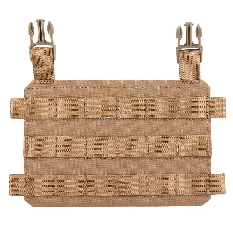 Tactical Front Panel Placard Conversion Adapter Quick Change Flaps Accessories Thorax MOLLE Vest AVS JPC Plate Carrier Airsoft