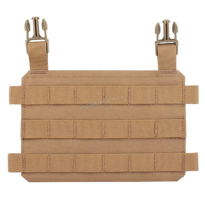 Tactical Front Panel Placard Conversion Adapter Quick Change Flaps Accessories Thorax MOLLE Vest AVS JPC Plate Carrier Airsoft