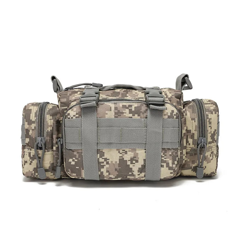 Multifunctional Outdoor Sport Waist Bag for Fishing Running & Photography Gear Storage Waist Pack