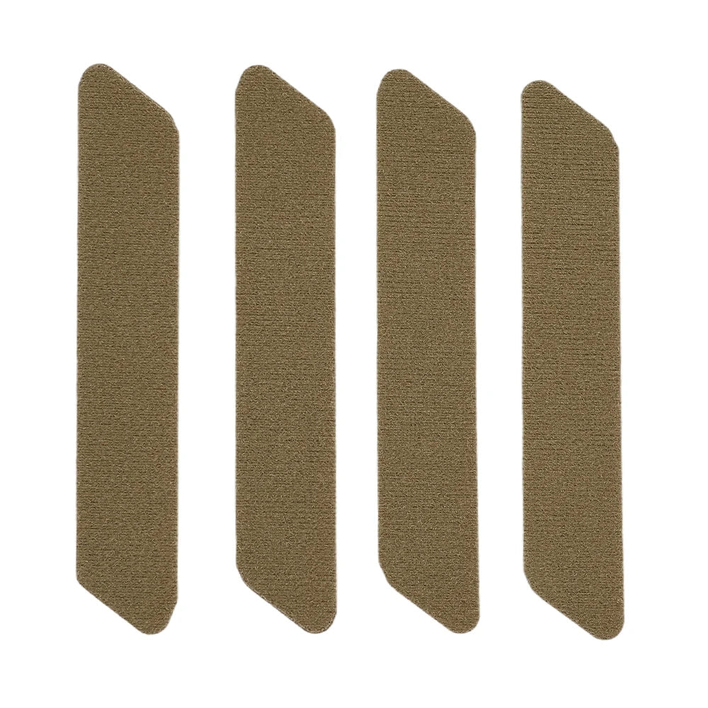 Tactical Hook & Loop Fastener Straps 4-Piece Set Heavy Duty Reusable Straps For Gear Binding Cable Organizing