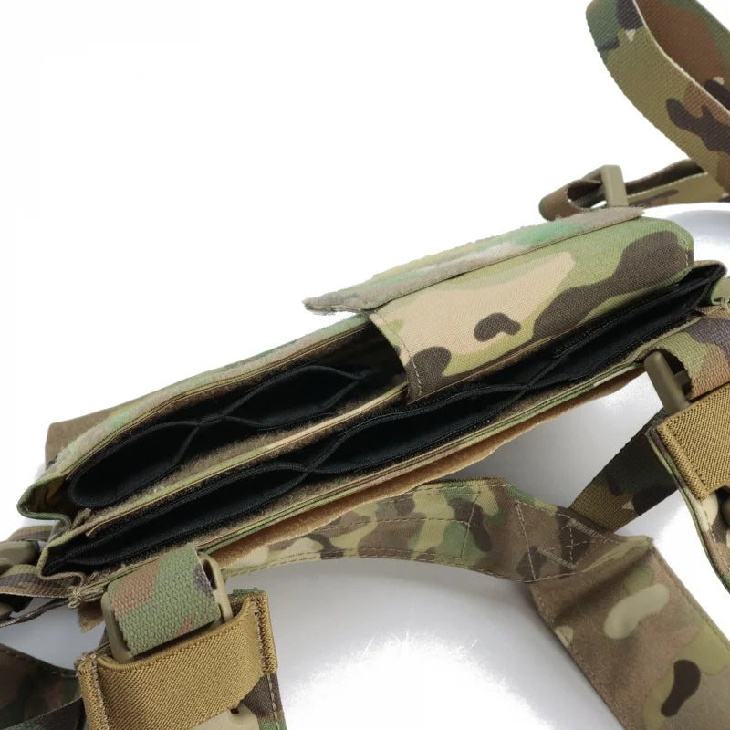AFG-CR002 ApeForceGear Micro Fight MK3 Chest Rig Basic Set Wargame Outdoor Tactical Chest Harness CS Game Gear