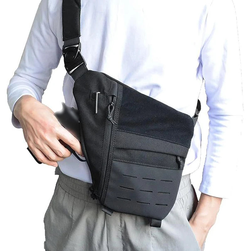Sports Personal Anti-theft Crossbody Bag Sports Running Invisible Wallet Leisure Multi-functional Anti-splash Men's Chest Bag
