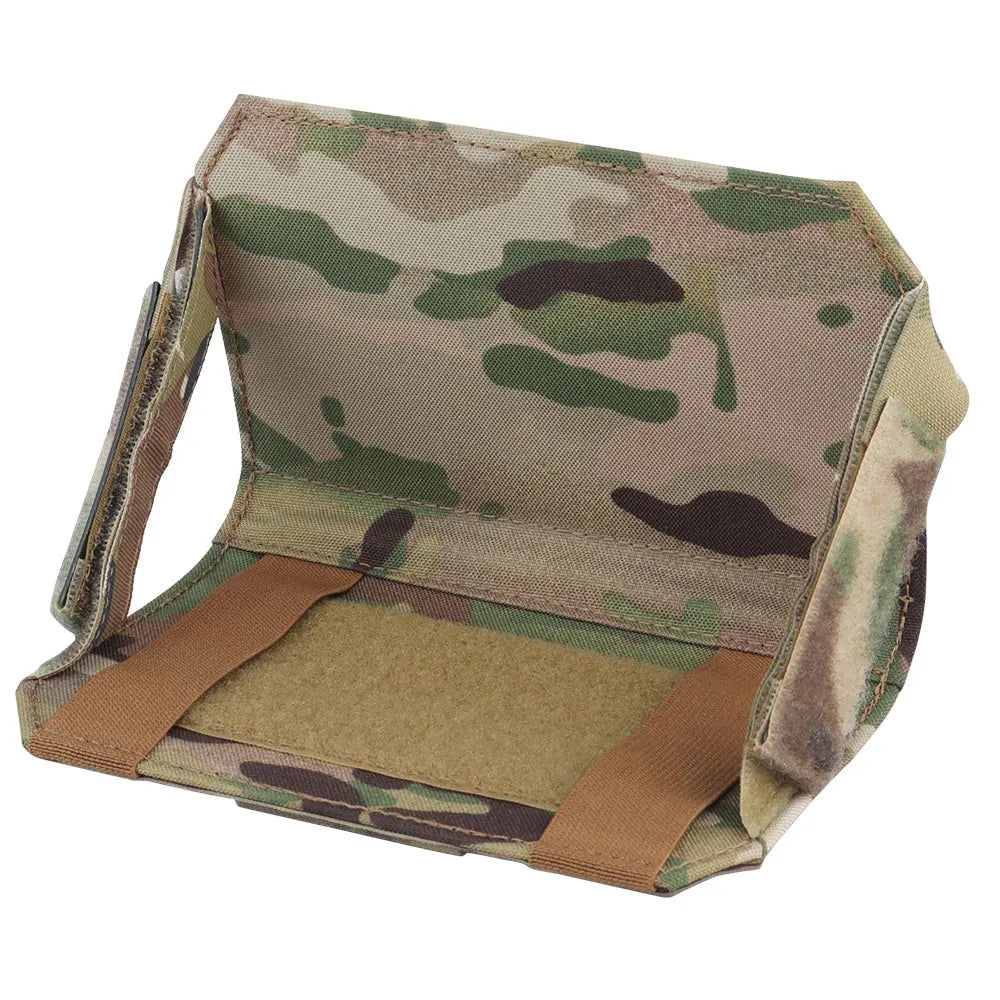 Tactical Plate Carrier Chest Admin Pouch Crye Style Phone Folded Navigation Board Militar Outdoor Hunting Airsoft Vest Accessory