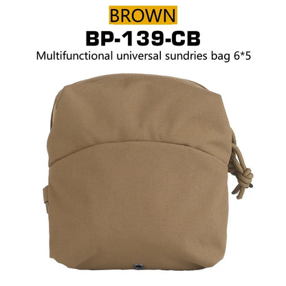 Multi Functional Universal Miscellaneous Storage Bag 6X5 Emergency Supplies Small Outdoor Equipment Storage MOLLE System
