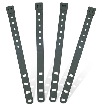 MOLLE Straps, Durable MOLLE Clips Attachments for Vests, Tactical Malice Clips - 4 Pcs