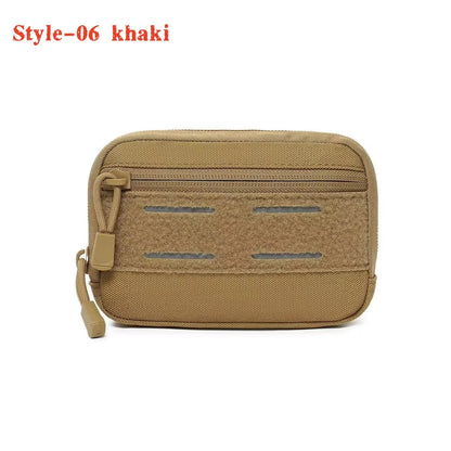 IFAK EDC Bag Tactical Molle Admin Pouch Waist Bag Hunting Vest Emergency Tool Kit Outdoor First Aid Kit Camping Survival Bag