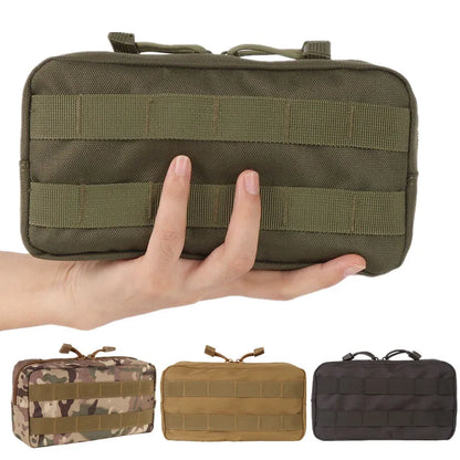 Tactical Molle EDC Tool Pouch Hunting Vest Dump Drop Pouches Outdoor Sports Fishing Camping Accessories Organizer EMT Waist Bag