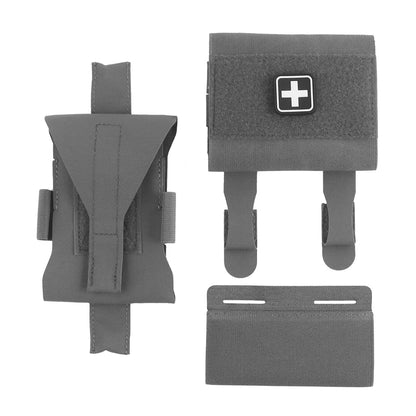 Micro Trauma First Aid Kit Tactical Molle IFAK Pouch Outdoor Camping Hunting Fishing Trauma Survival Kit Emergency Waist Bag