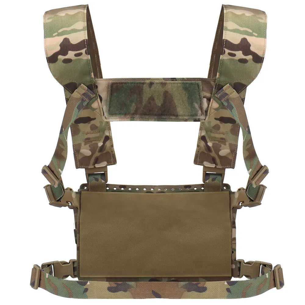Tactical Chest Rig MK5 Micro Fight Chassis MKV Fit 5.56 M4 AR15 Mag Pouch Adjustable MOLLE Airsoft Hunting Vest Chest Rig Gear