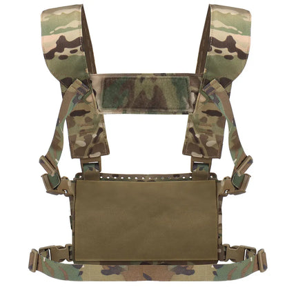 Tactical Chest Rig MK5 Micro Fight Chassis MKV Fit 5.56 M4 AR15 Mag Pouch Adjustable MOLLE Airsoft Hunting Vest Chest Rig Gear