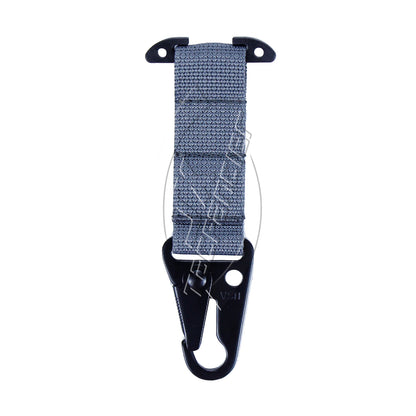 Tactical Molle Clip Swivel Triangle Plastic Snap Hook Tee Mount Hanging Carabiner Glove Holder Battle Belt Hunting Accessories