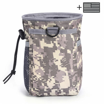 Rock Climbing Chalk Bag - Durable Nylon Waist Bag with Mesh Pocket and Drawstring Closure, Suitable for Outdoor Exploration