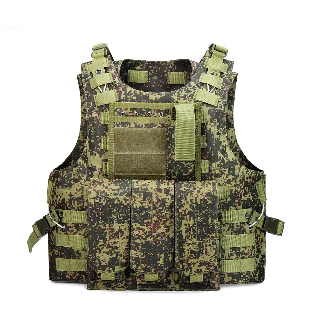 Men Army Airsoft Military Tactical Vest Molle Combat Assault Plate Carrier Tactical Outdoor Clothing Hunting Vest Accessories