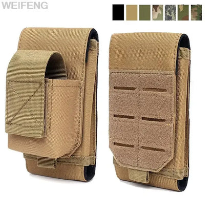 Tactical Cell Phone Belt Cigarette Pouch Holder Waist Pack Hunting Accessories Bag Outdoor Molle Mobile Phone Bag