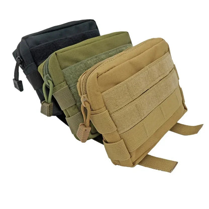Belt Pouch Outdoor Sports Hunting Bag Molle Utility EDC Waist Bag Tactical Pouch Medical First Aid Bag