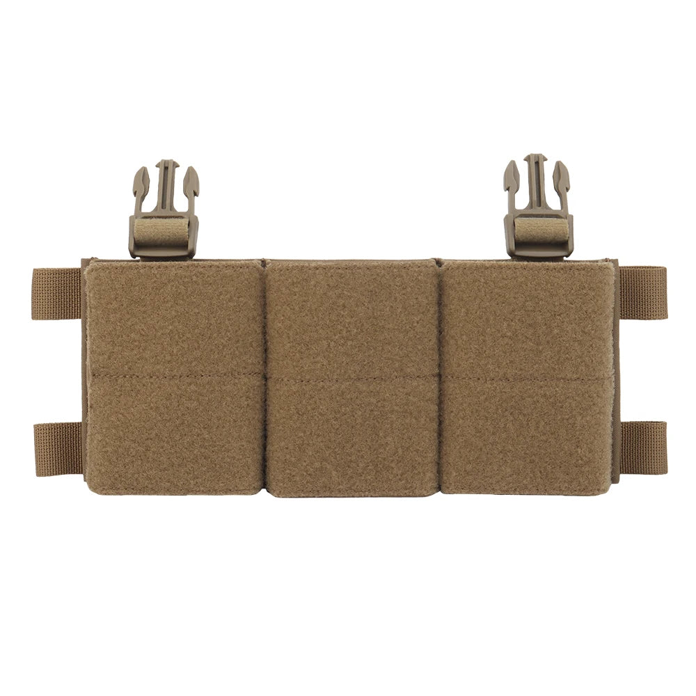 Tactical Triple 556/762 Magazine Pouch Dual Placard SR AR SCAR G3 AK M4 Mag Bag LV119 HSP Vest Plate Carrier Airsoft Accessories