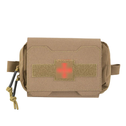 Quick-Release Tactical Trauma First Aid Kit Pouch ATFG Survival Emergency Fanny Pack Medical Storage Bag