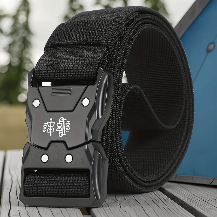 2026 New Classic Design Fashion Matching Essentials Tactical Quick Release Snap Snap Elastic Leisure Outdoor Training Belt