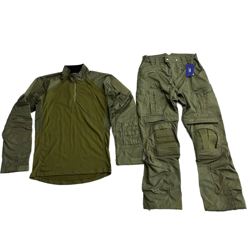 Tactical suit domestic replica UF frog suit RG cavalry green combat frog skin breathable summer combat suit