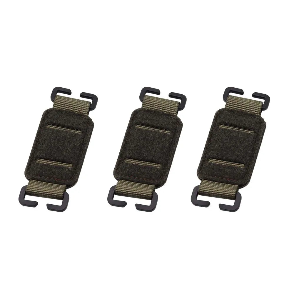 MOLLE Hook-and-Loop Patch Panel Tactical Velcro Attachment Strips for Vest/Backpack