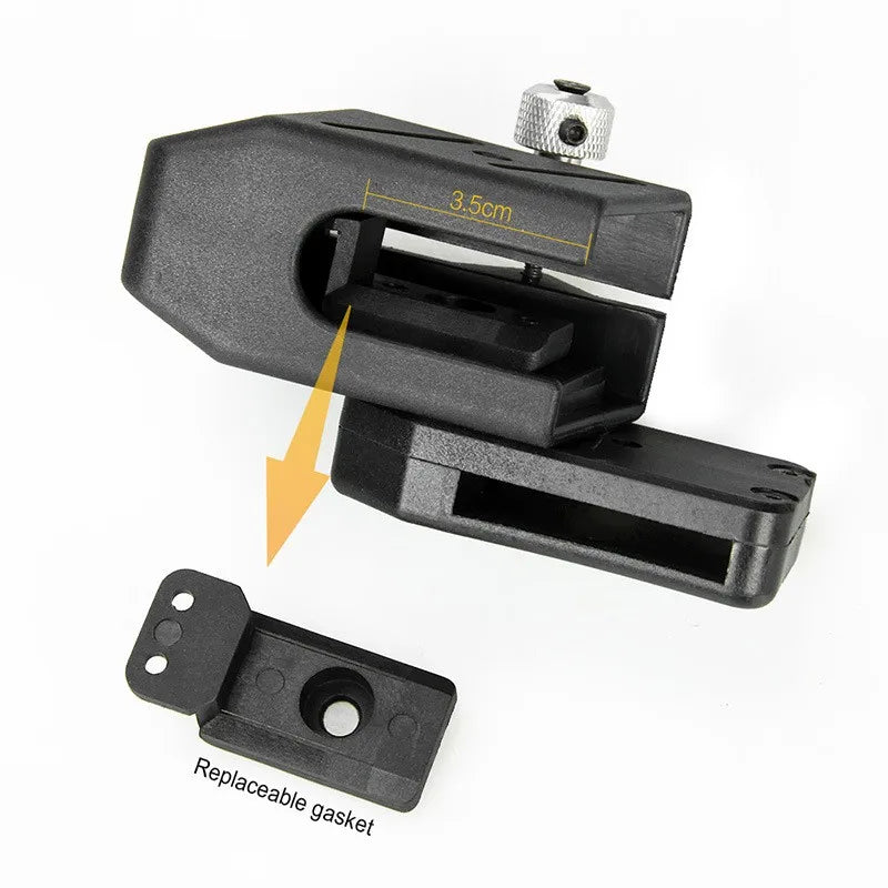 Tactical IPSC CR Quick Draw Magazine Holster Pouch for GL 17 M9 P226 9mm Left Right Handed Universal Pistol Gun  Pouch