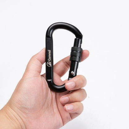Camnal Custom 30KN Titanium Carabiner Stainless Steel Climbing Gear for High-Altitude Work Tree Climbing Fall Protection