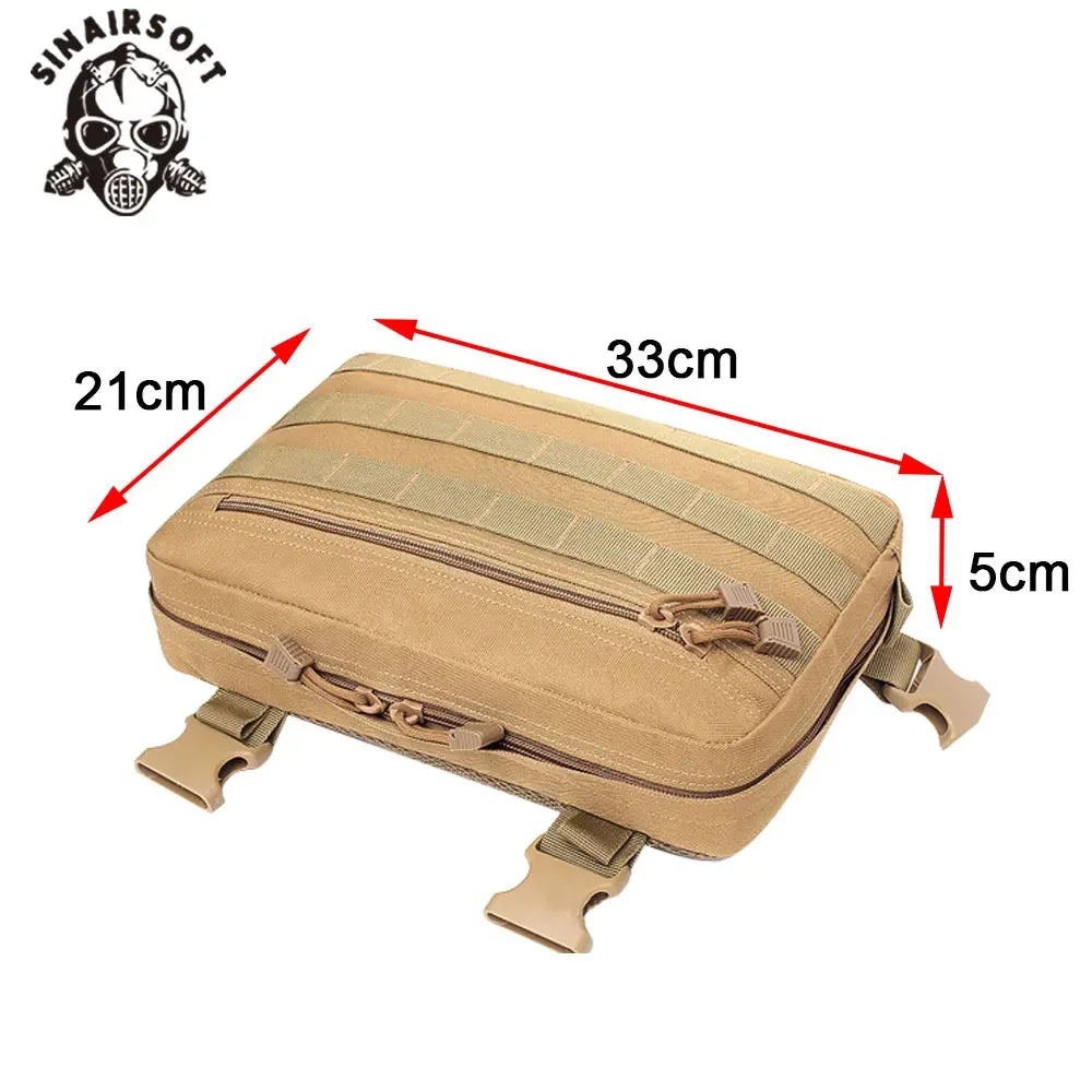 Tactical Vest Recon Kit Bag Casual Function Chest Rig Pack Outdoor Travel Cycling Airsoft Hunting Chest Bags EDC Carry Pouches