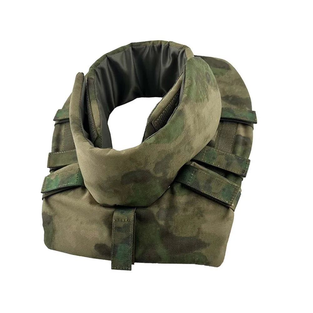TCmaoyi Large-Area Protection Adjustable Tactical Neck Guard Neck Protector Tactical Vest Expansion Kit