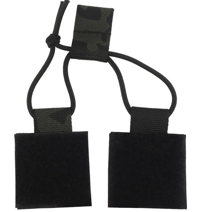 PHIDIAN Radio Fastener Chest Gear Hook and Loop Radio Hold Elastic Fastener Buckle Vest Accessory Elastic Strap
