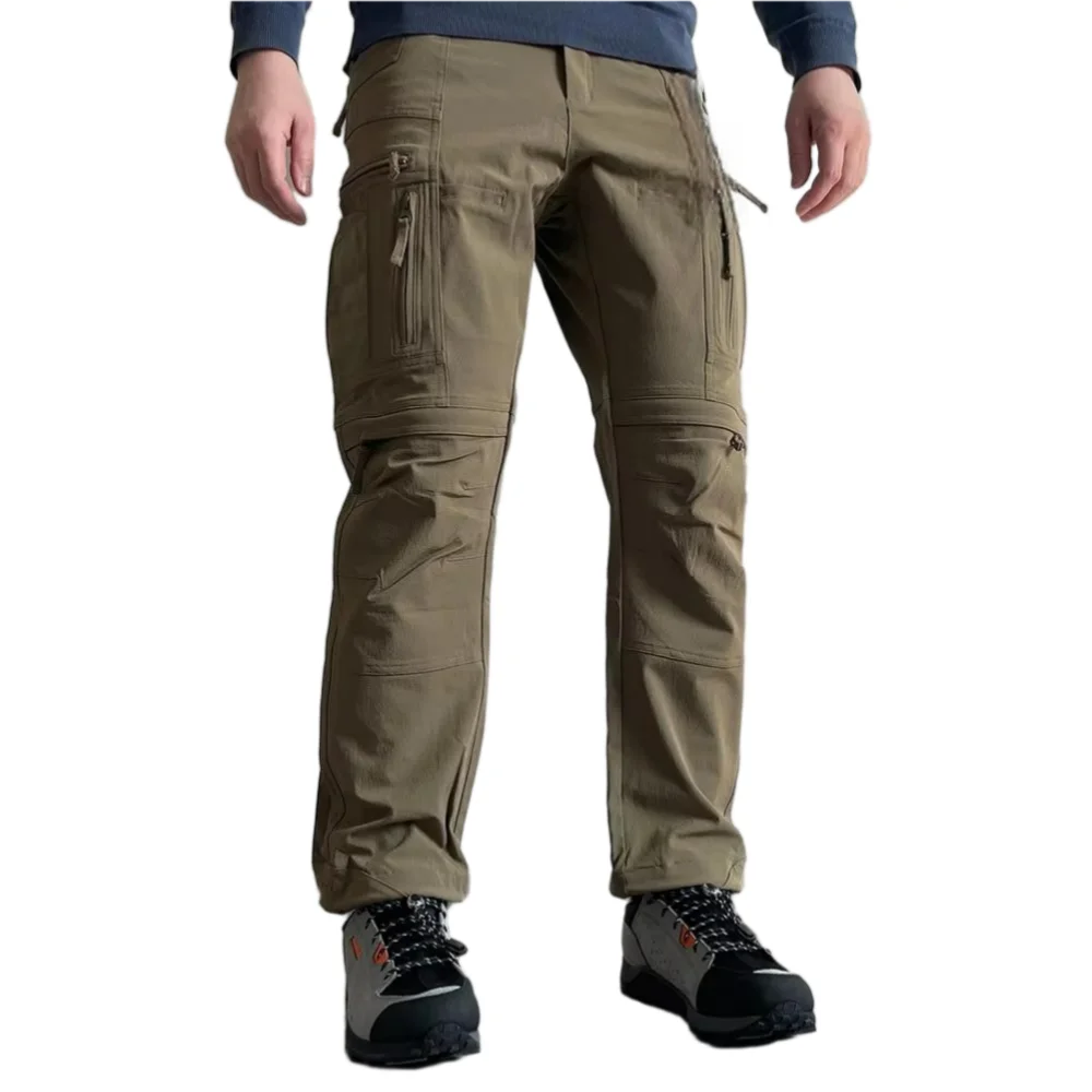Reproduction Of UF GEN3 P40 Outdoor Grey Tactical Pants 200D Orange Peel Nylon Outdoor Durable Waterproof Hiking Soft Shell Pant