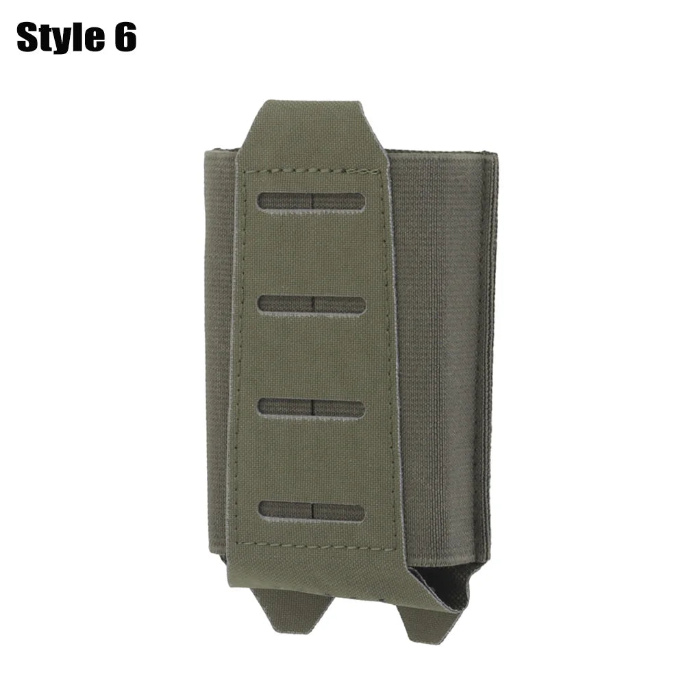 OPHIDIANTAC 5.56/7.62/9mm/AR15/M4 Mag Bag Molle System Lightweight Storage Bag Waistcoat Accessory Pack for hunting gear