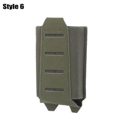 OPHIDIANTAC 5.56/7.62/9mm/AR15/M4 Mag Bag Molle System Lightweight Storage Bag Waistcoat Accessory Pack for hunting gear