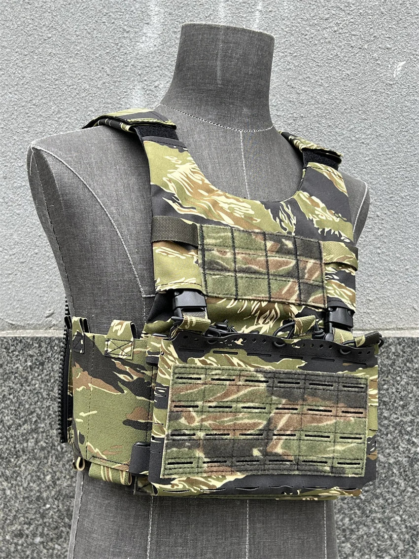 Tactical Tom LV-119 Jungle Tiger Tactical Lightweight Training Load Tank Top Dual Use Vest
