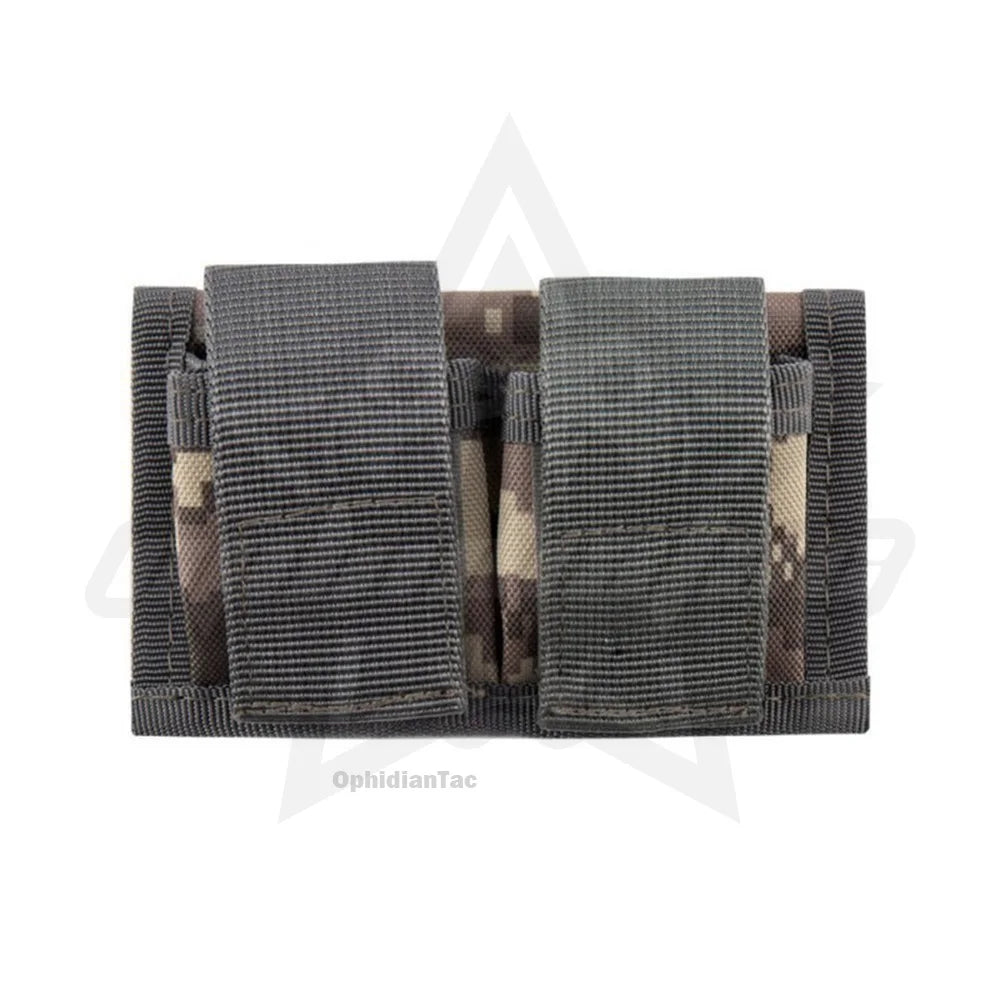Outdoor revolver special hand clip bag MOLLE double hunting accessory bag Speedloader small waist bag