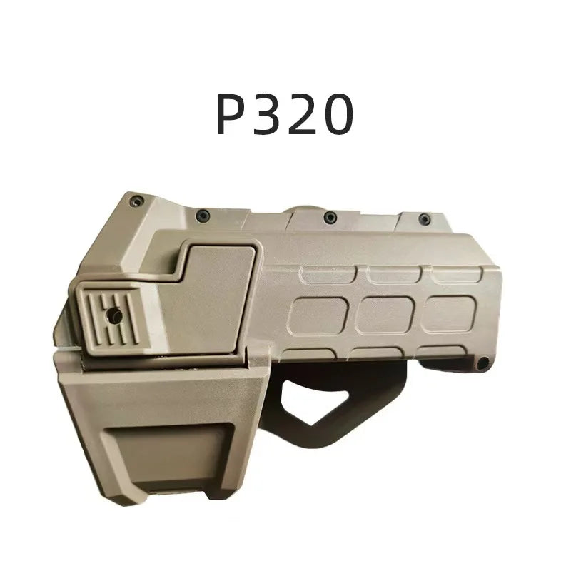 Movable Gun Holsters for Colt 1911 GlockG 17 18 Airsoft Pistol Gun Holster Fit Flashlight or Laser Mounted Right Hand with Sling