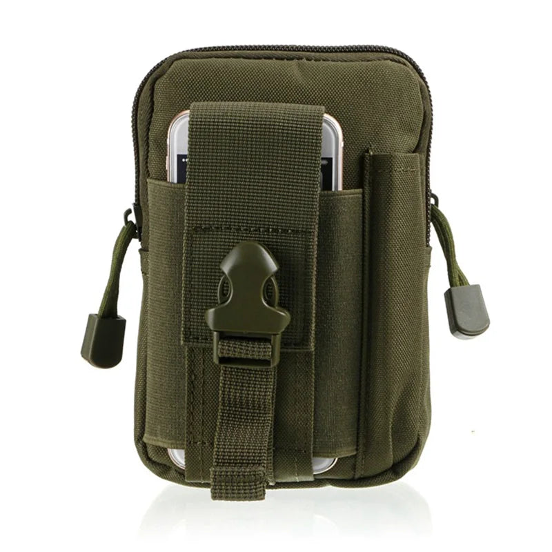 Outdoor Sport Tactical Pouch Waist Bag Hiking Climbing Camping Belt Bag Running Travel Hunting Small Pocket