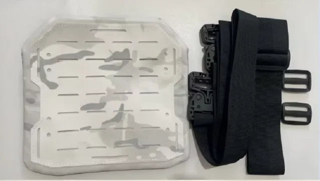 Outdoor Sports - Magnetic Snap Quick Release  Vest And Accessories White