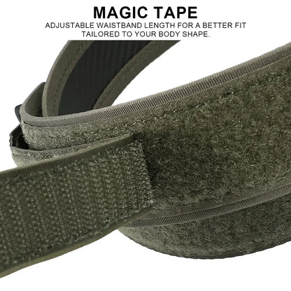 Quick Release Adjustable Tactical Inner Nylon Belt URL Outdoor Camping Hunting Hiking Airsoft Waist Strap SINAIRSOFT