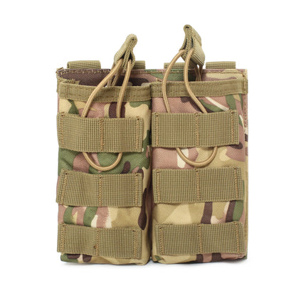 1000D Nylon Single Double Triple Magazine Pouch AR15 M4 5.56 AK 7.62 Holster Molle Airsoft AEG GBB Mag Carrier