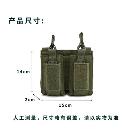 M4 M14 M16 AK AR Magazine Pouch Tactical Molle Triple Magazine Pouch Double-Layer Mag Pouches Universal Cartridge Holder
