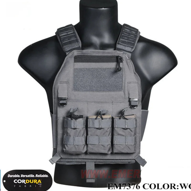 Emersongear 419PLate Carrier tactical Vest outdoor shooting Molle Combat 419 Vest WG MCAD