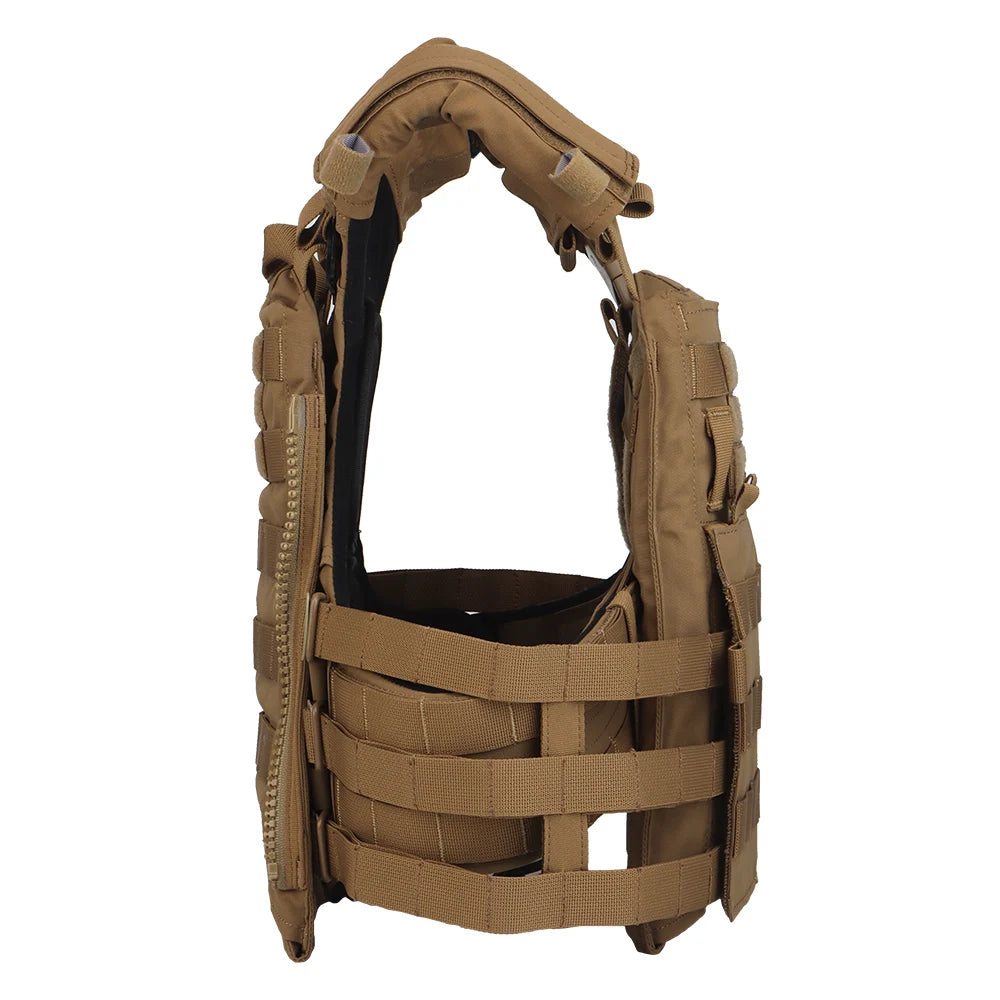 AVS MBAV Tactical Plate Carrier MOLLE Airsoft Hunting Training Combat Vest with Adaptive Comfortable Modular Quick ReleaseSystem