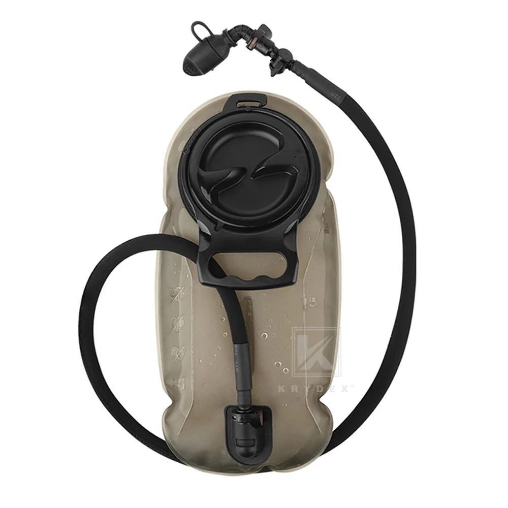 KRYDEX 500D Tactical 50 oz Hydration Carrier MOLLE Pouch Modular 1.5L Water Bladder Bag Pack Hunting Outdoor Hiking Accessories