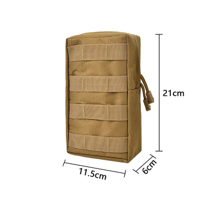 Tactical Molle Pouch Belt Waist Pack Bag Small Phone Pocket Waist Military Running Pouch Travel Airsoft Camping Bags