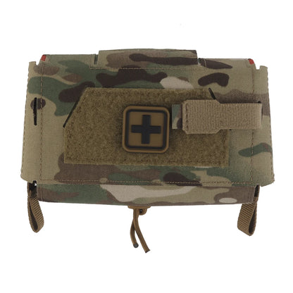 Tactical Airsoft Compact Trauma Pouch V3 Molle Medical Bag MD2 IFAK Pouch For Hunting Plate Carrier Waist Belt Gear