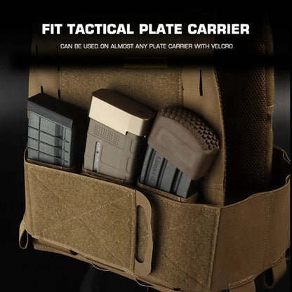 Hunting Triple Magazine Pouch 5.56 7.62 Single Double Triple Magazine Bag for AK47 AR15 Tactical Vest Rig Holster for Shooting