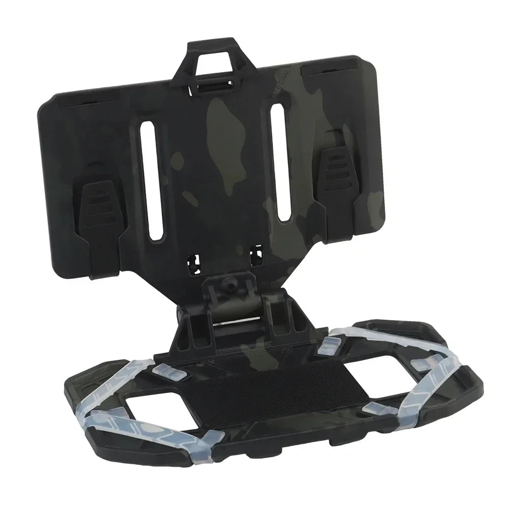 Tactical MOLLE Folding Navigation Board Tactical Airsoft Hunting Vest Chest Mobile Phone Holder Map Admin Panel iPhone Pouch